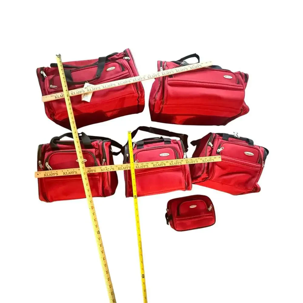 Samsonite 6-Piece Red Luggage Travel Set